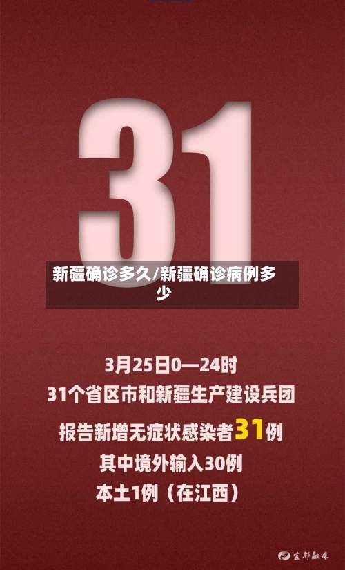 新疆确诊多久/新疆确诊病例多少