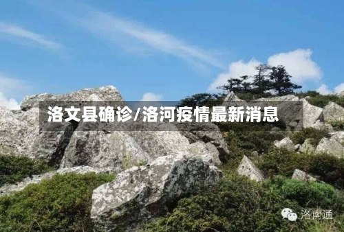 洛文县确诊/洛河疫情最新消息
