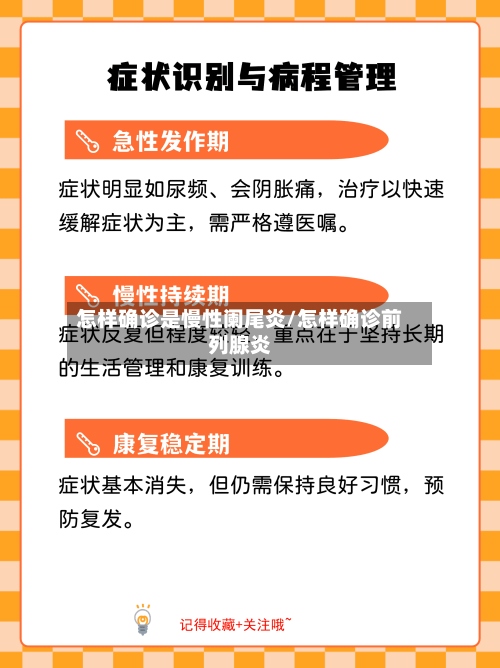 怎样确诊是慢性阑尾炎/怎样确诊前列腺炎-第2张图片
