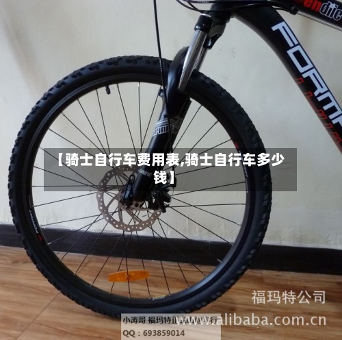 【骑士自行车费用表,骑士自行车多少钱】-第2张图片