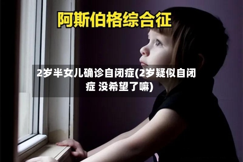 2岁半女儿确诊自闭症(2岁疑似自闭症 没希望了嘛)