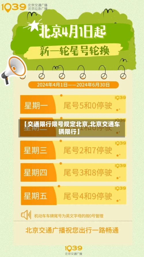 【交通限行限号规定北京,北京交通车辆限行】-第2张图片