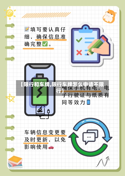 【限行和车牌,限行车牌怎么申请不限行】