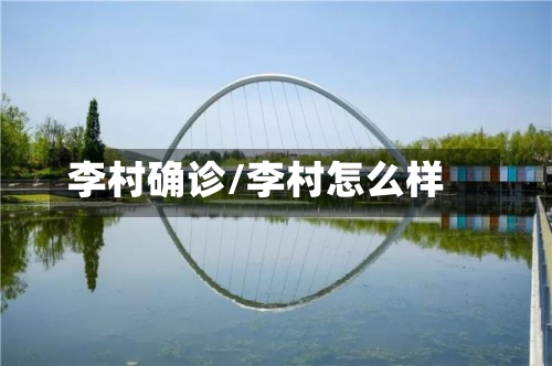 李村确诊/李村怎么样-第2张图片