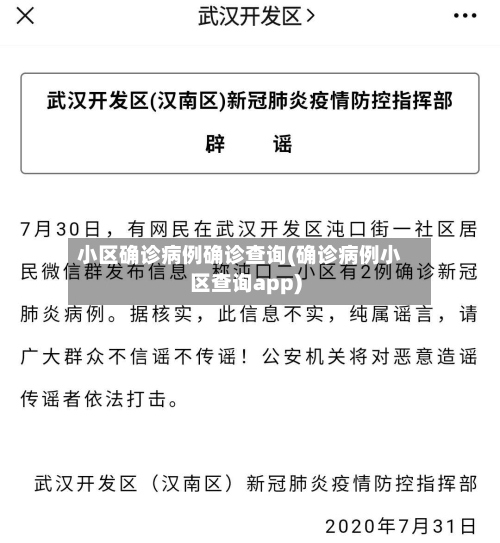 小区确诊病例确诊查询(确诊病例小区查询app)-第3张图片