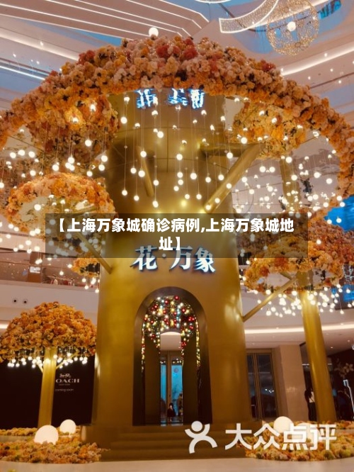 【上海万象城确诊病例,上海万象城地址】