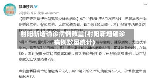 射阳新增确诊病例数量(射阳新增确诊病例数量统计)-第3张图片