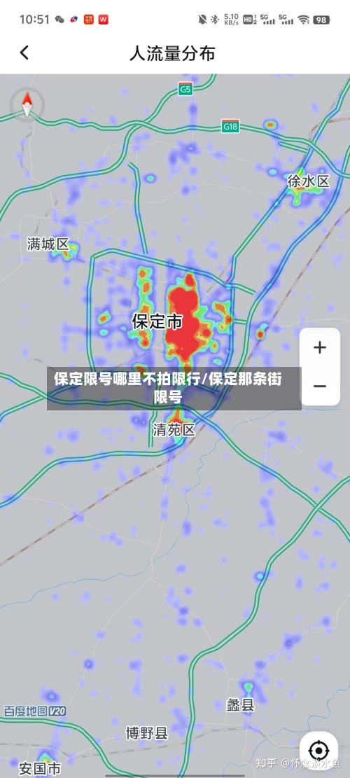 保定限号哪里不拍限行/保定那条街限号