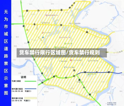 货车禁行限行区域图/货车禁行规则-第2张图片