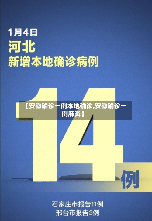 【安徽确诊一例本地确诊,安徽确诊一例肺炎】-第2张图片