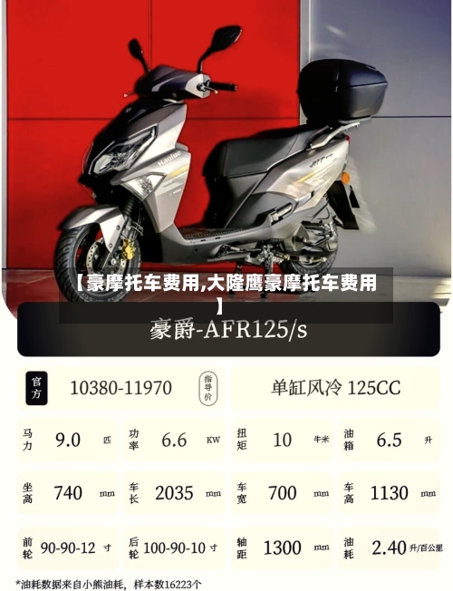 【豪摩托车费用,大隆鹰豪摩托车费用】-第2张图片