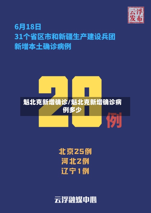 魁北克新增确诊/魁北克新增确诊病例多少