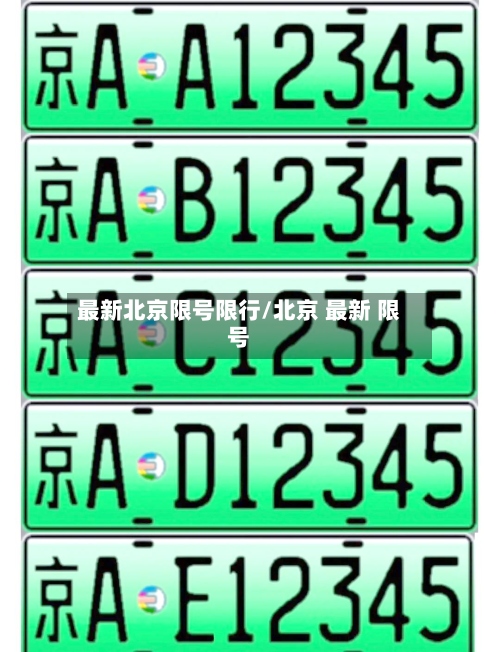 最新北京限号限行/北京 最新 限号