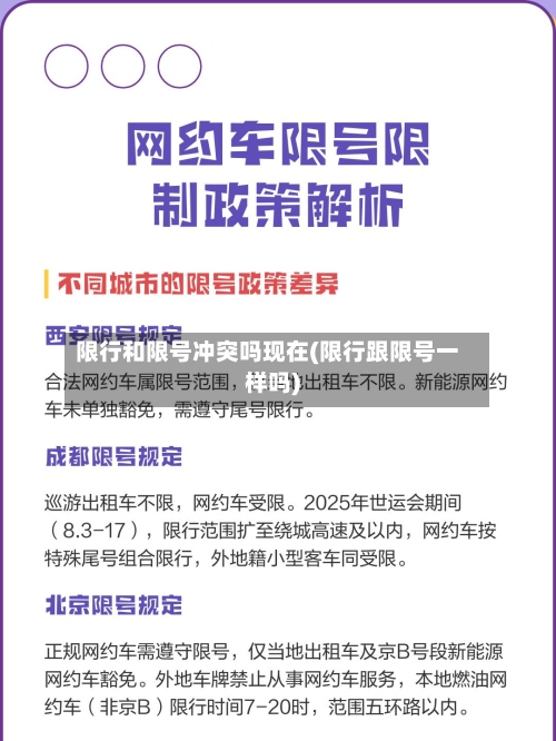 限行和限号冲突吗现在(限行跟限号一样吗)-第3张图片