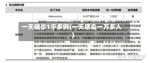 一天确诊1千多例(一天感染一万多人)-第3张图片