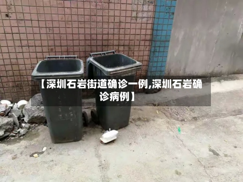 【深圳石岩街道确诊一例,深圳石岩确诊病例】