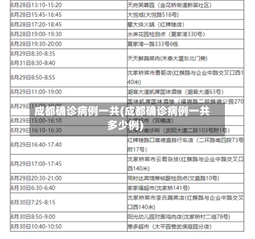 成都确诊病例一共(成都确诊病例一共多少例)-第3张图片