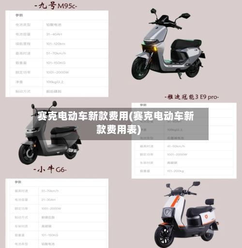 赛克电动车新款费用(赛克电动车新款费用表)-第2张图片