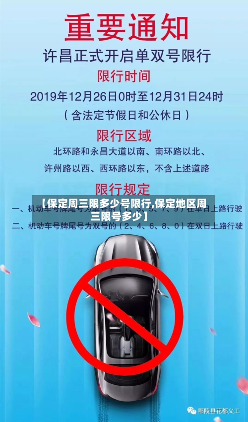 【保定周三限多少号限行,保定地区周三限号多少】-第2张图片