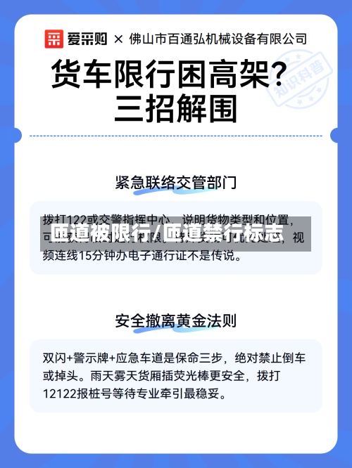 匝道被限行/匝道禁行标志