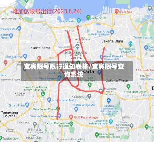 宜宾限号限行通知表格/宜宾限号查询系统-第2张图片