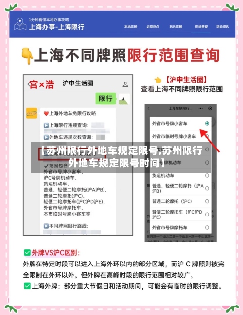 【苏州限行外地车规定限号,苏州限行外地车规定限号时间】
