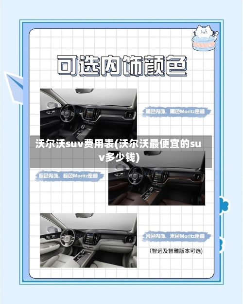 沃尔沃suv费用表(沃尔沃最便宜的suv多少钱)-第2张图片