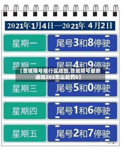 【晋城限号限行区域图,晋城限号最新通知202怎么处罚0】-第3张图片