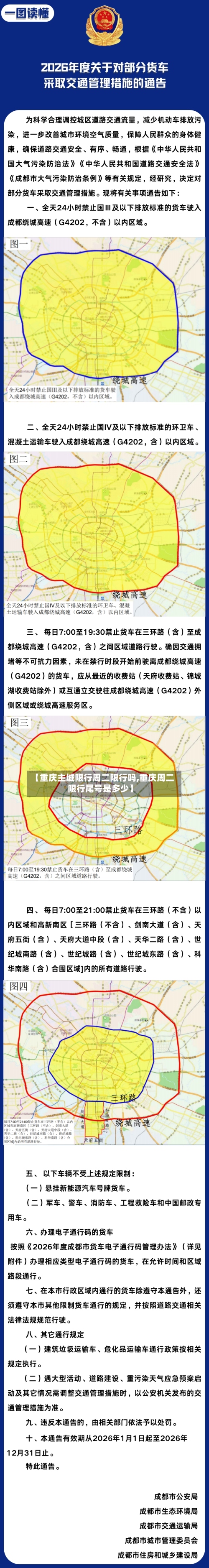 【重庆主城限行周二限行吗,重庆周二限行尾号是多少】