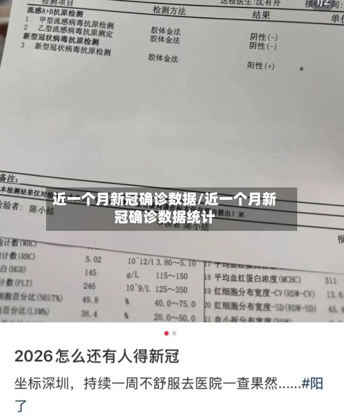 近一个月新冠确诊数据/近一个月新冠确诊数据统计-第3张图片