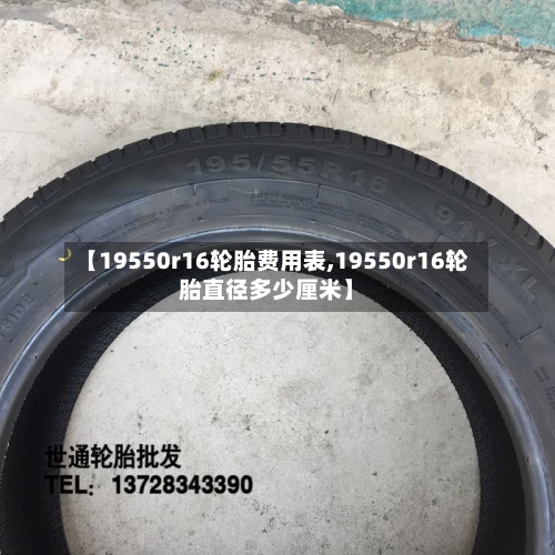 【19550r16轮胎费用表,19550r16轮胎直径多少厘米】