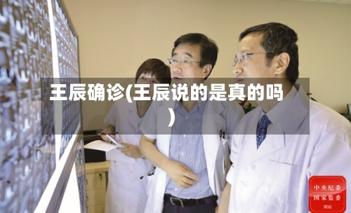 王辰确诊(王辰说的是真的吗)-第2张图片