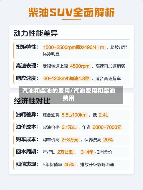 汽油和柴油的费用/汽油费用和柴油费用
