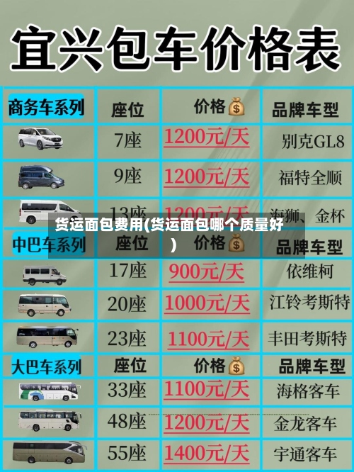货运面包费用(货运面包哪个质量好)-第2张图片