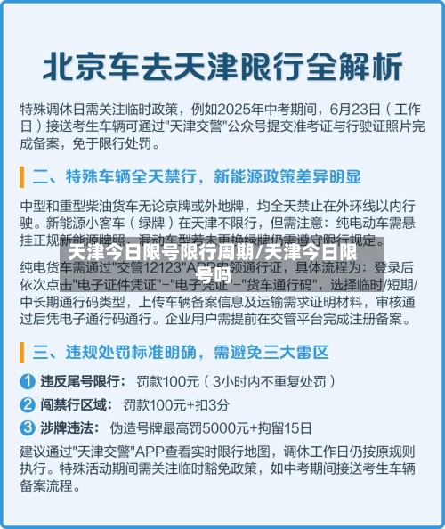 天津今日限号限行周期/天津今日限号吗