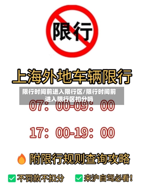 限行时间前进入限行区/限行时间前进入限行区扣分吗