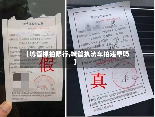 【城管抓拍限行,城管执法车拍违章吗】-第2张图片