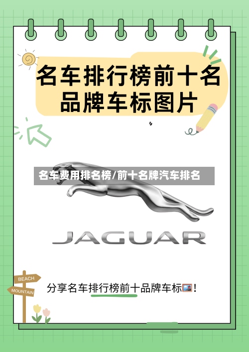 名车费用排名榜/前十名牌汽车排名-第3张图片