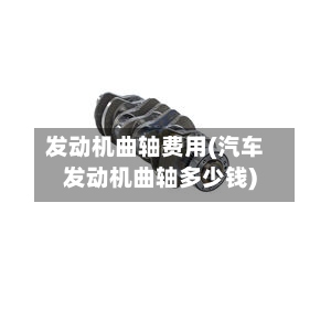 发动机曲轴费用(汽车发动机曲轴多少钱)-第2张图片