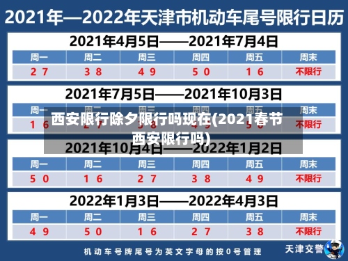 西安限行除夕限行吗现在(2021春节西安限行吗)