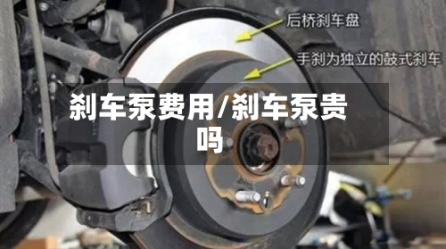 刹车泵费用/刹车泵贵吗-第2张图片