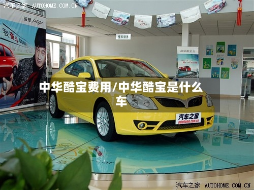 中华酷宝费用/中华酷宝是什么车-第3张图片