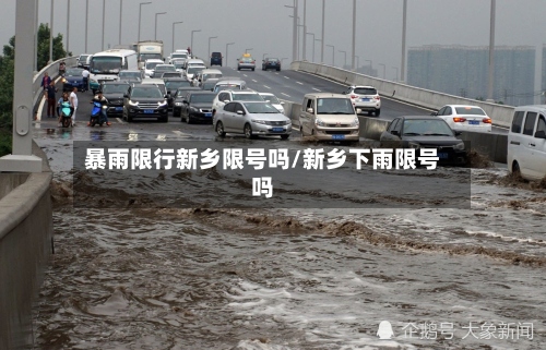 暴雨限行新乡限号吗/新乡下雨限号吗-第2张图片