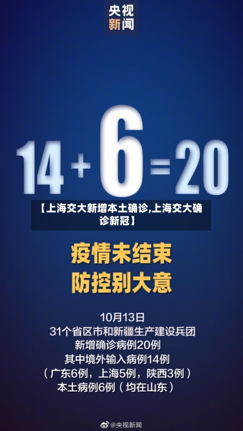 【上海交大新增本土确诊,上海交大确诊新冠】-第2张图片
