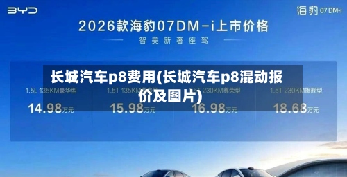 长城汽车p8费用(长城汽车p8混动报价及图片)