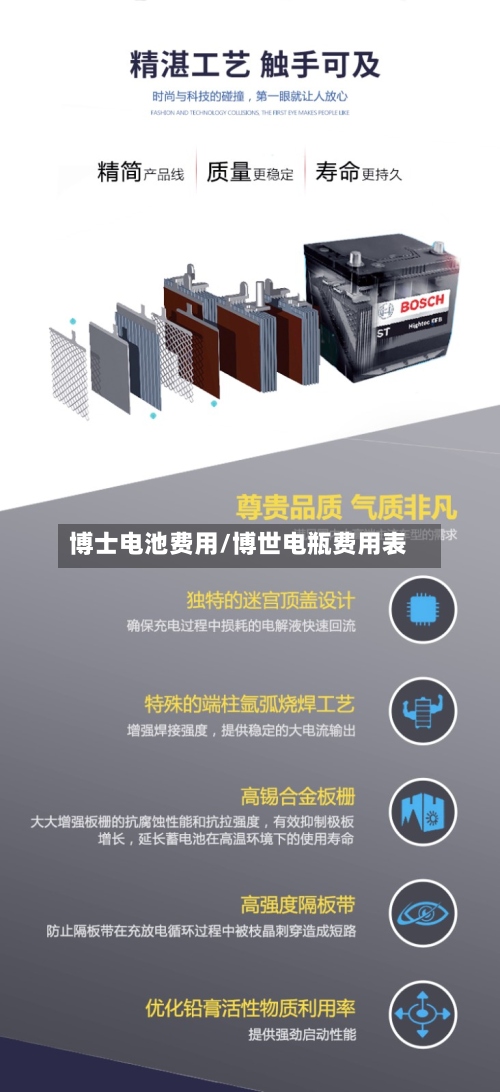 博士电池费用/博世电瓶费用表