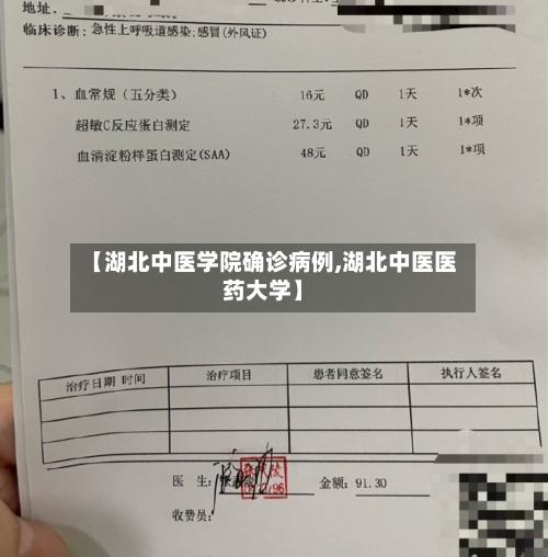 【湖北中医学院确诊病例,湖北中医医药大学】-第3张图片