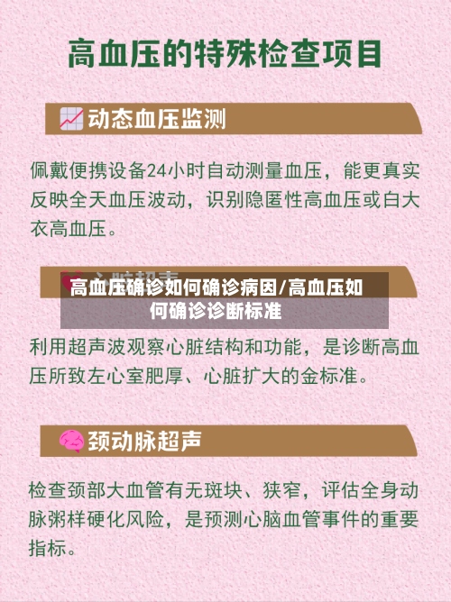 高血压确诊如何确诊病因/高血压如何确诊诊断标准
