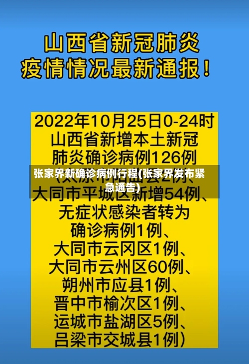 张家界新确诊病例行程(张家界发布紧急通告)-第2张图片
