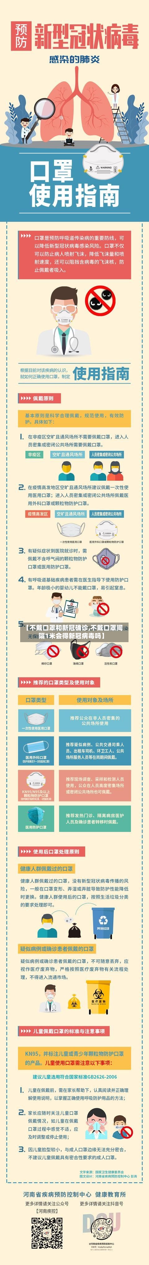 【不戴口罩和新冠确诊,不戴口罩间隔1米会得新冠病毒吗】